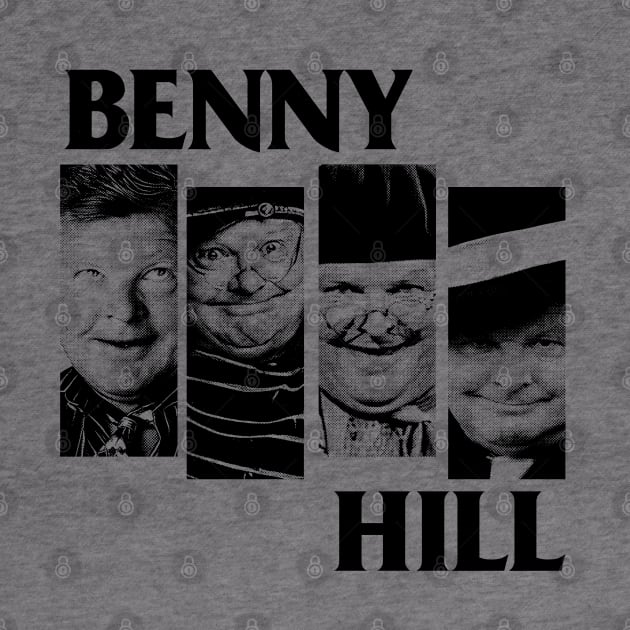 Benny Hill -- Punksthetic Fan Art by DankFutura